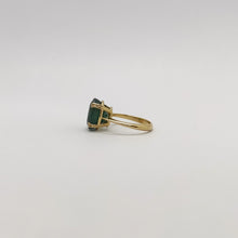 Carica l'immagine nel visualizzatore di Gallery, Anello con grandidierite in oro giallo 18 kt