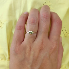 Carica l&#39;immagine nel visualizzatore di Gallery, Ambrosia anello cuore in oro giallo 18 ky
