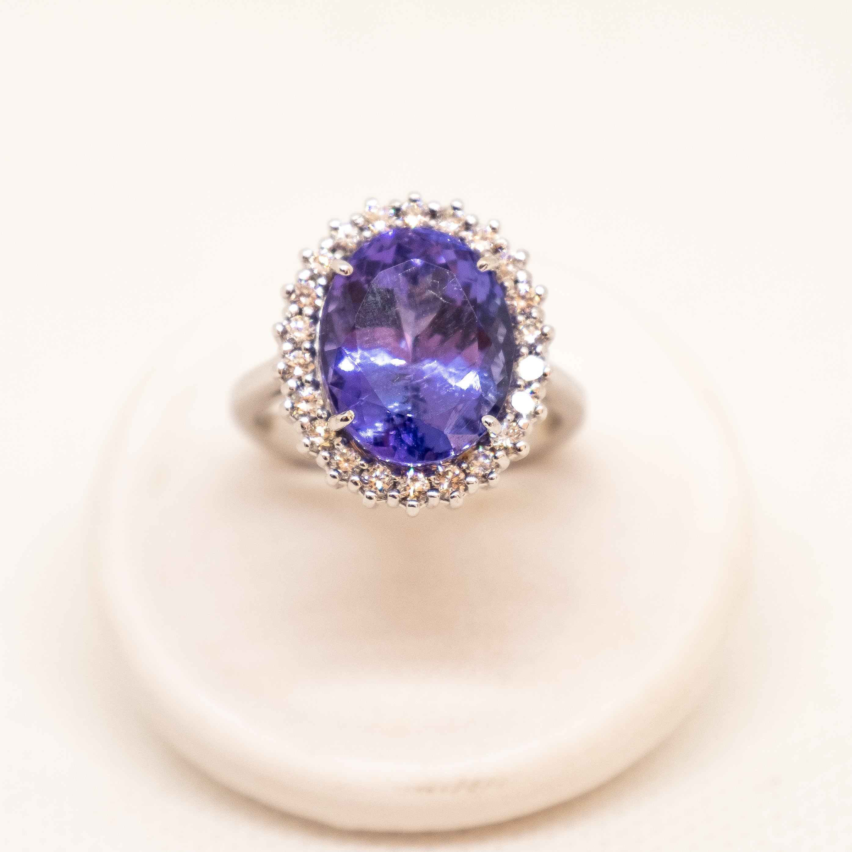 Anello hot sale tanzanite naturale